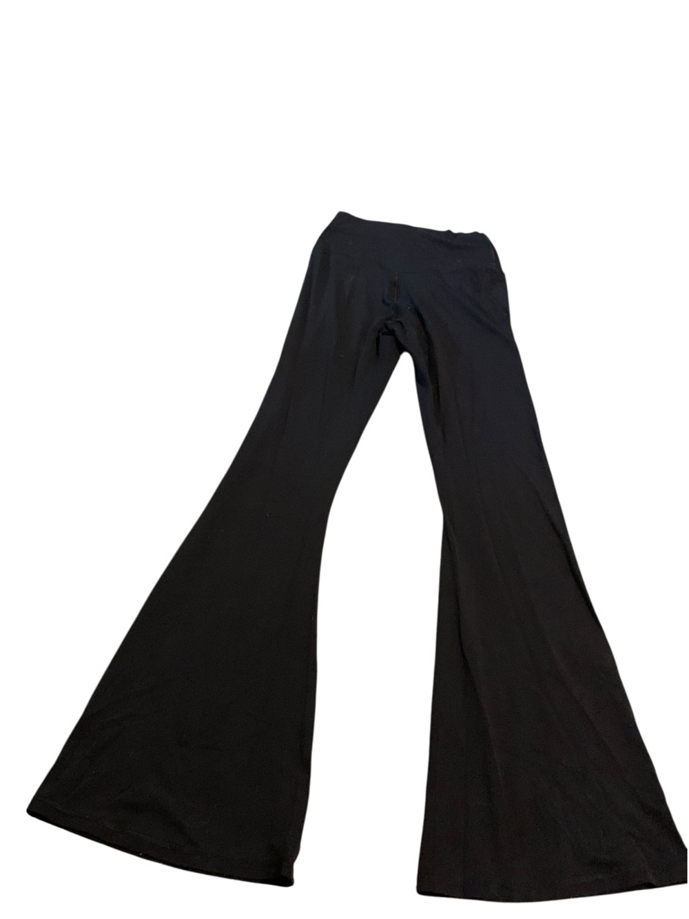 OFFLINE by Aerie Real Me Crossover High Waisted Flare Leggings Black Size M